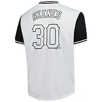 T-shirt blanc Birdeye de grande taille des Pirates Pittsburgh pour homme avec profil Paul Skenes