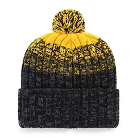 Bonnet en tricot à revers Cascade '47 noir des Pirates de Pittsburgh pour homme avec pompon
