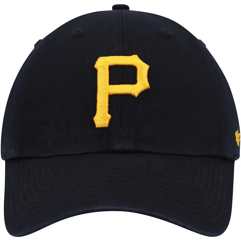 Casquette réglable Clean Up Pittsburgh Pirates '47 noire pour homme