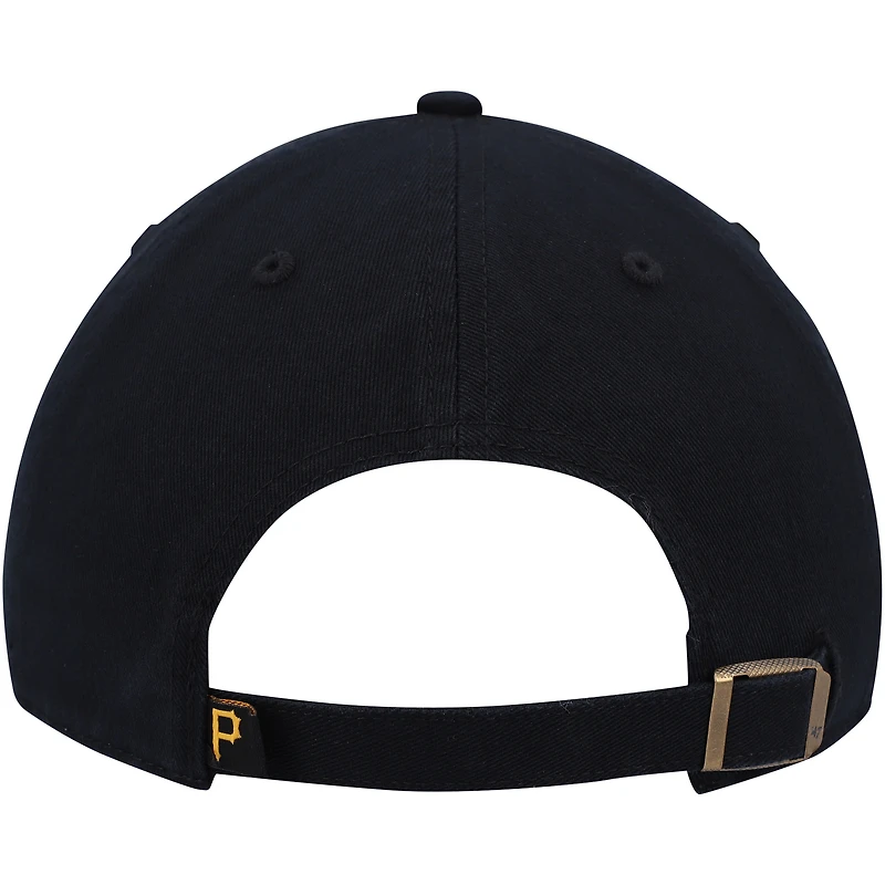Casquette réglable Clean Up Pittsburgh Pirates '47 noire pour homme