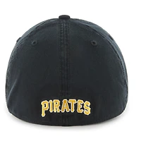 Casquette ajustée pour homme '47 Black Pittsburgh Pirates Cooperstown Collection Franchise
