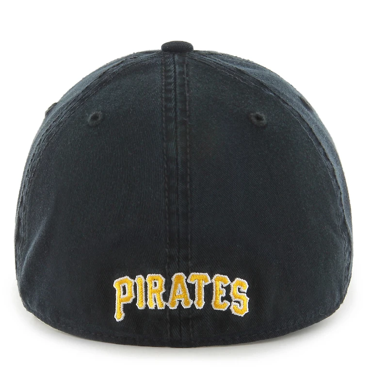 Casquette ajustée pour homme '47 Black Pittsburgh Pirates Cooperstown Collection Franchise