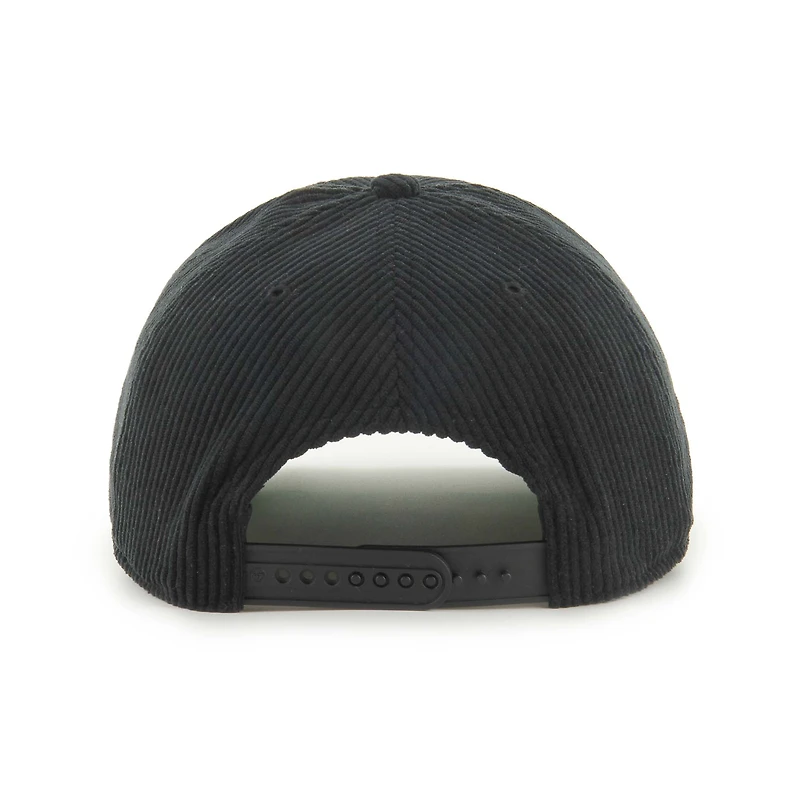 Men's '47 Black Pittsburgh Pirates Corduroy Hitch Adjustable Hat