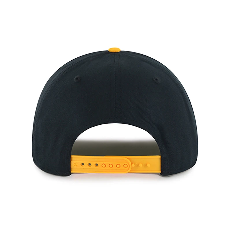 Casquette ajustable Dropshadow Rope Hitch noire des Pirates de Pittsburgh pour hommes '47