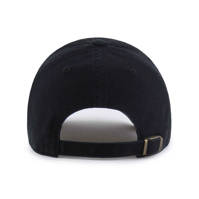 Casquette ajustable Pittsburgh Pirates noire n° 47 « Hoist the Cone Clean Up » pour homme