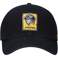 Casquette réglable pour homme '47 Pittsburgh Pirates Logo Cooperstown Collection Clean Up