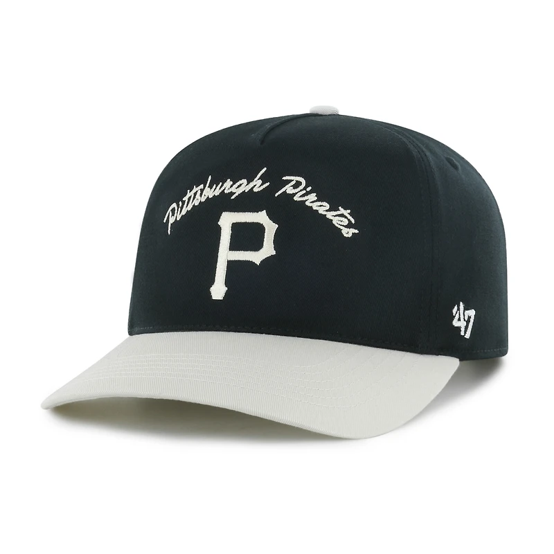 Casquette ajustable Stable Hitch noire des Pirates de Pittsburgh 1947 pour homme