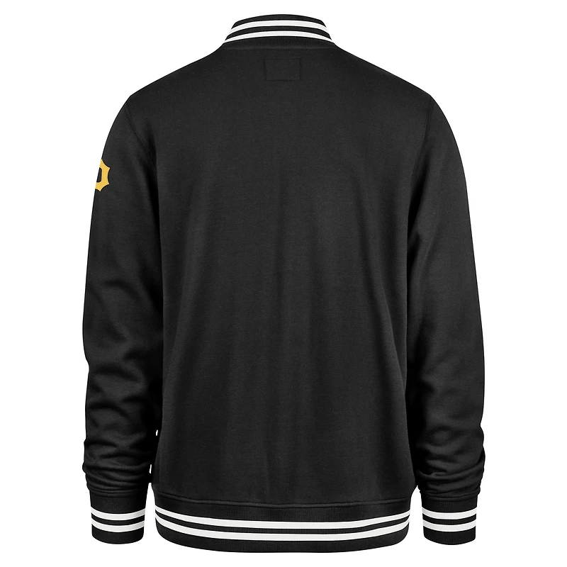 Veste de survêtement entièrement zippée '47 Pittsburgh Pirates Wax Pack Pro Camden noire pour hommes