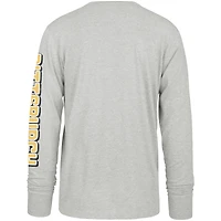 T-shirt à manches longues gris '47 Pittsburgh Pirates Fair Ball Franklin pour homme