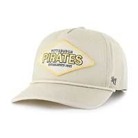 Men's '47 Khaki Pittsburgh Pirates Cairn Hitch Adjustable Hat