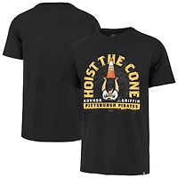 Men's '47 Konnor Griffin Black Pittsburgh Pirates Hoist the Cone Player Graphic T-Shirt