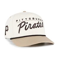 Casquette homme '47 Pittsburgh Pirates Natural/Beige Neutral Terrain Hitch Rope ajustable