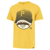 T-shirt Franklin doré à moustache des Pirates de Pittsburgh Paul Skenes pour homme '47