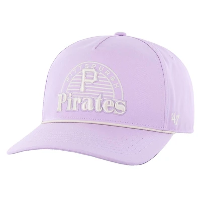 Casquette ajustable '47 Purple Pittsburgh Pirates Wander Hitch pour hommes