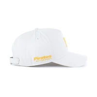 Casquette ajustable Foundational Pinch Offside des Pirates de Pittsburgh, modèle 1947, blanche, pour homme