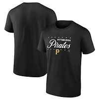 T-shirt noir pour homme de l'équipe électorale des Pirates Pittsburgh