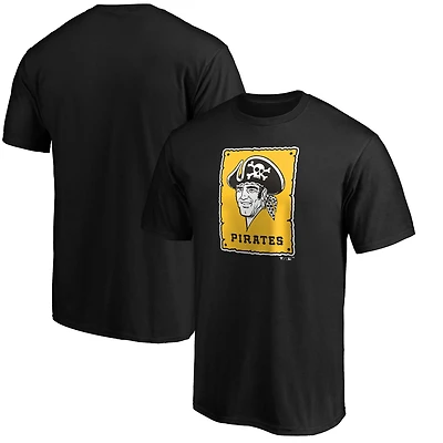 Men's  Black Pittsburgh Pirates Forbes T-Shirt