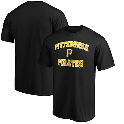 T-shirt noir Heart & Soul des Pirates de Pittsburgh pour homme