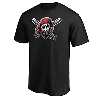 Men's  Black Pittsburgh Pirates Midnight Mascot T-Shirt