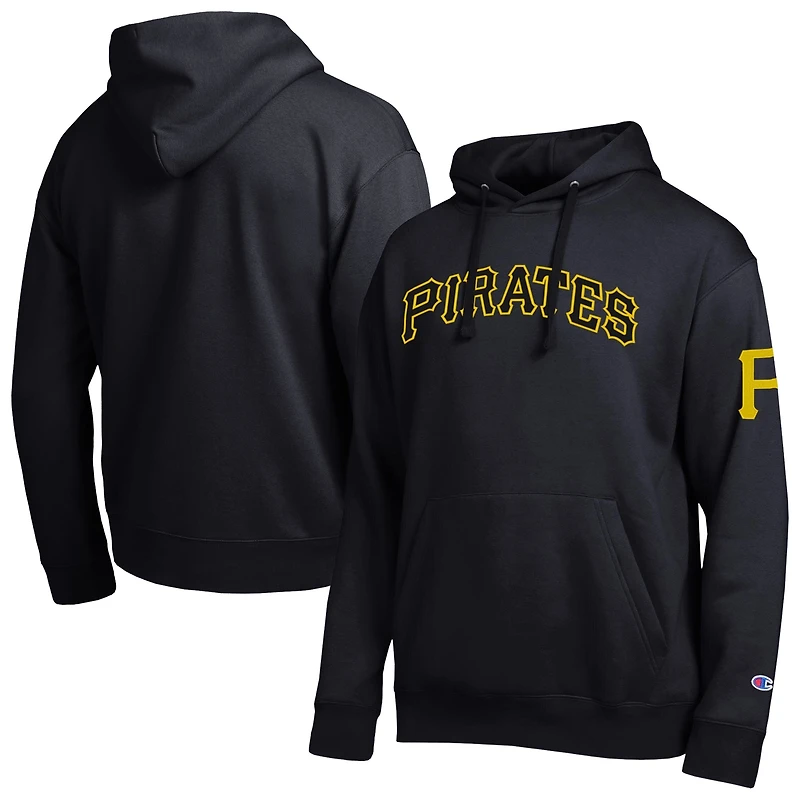 Men's Champion Black Pittsburgh Pirates All Star Wordmark Hoodie