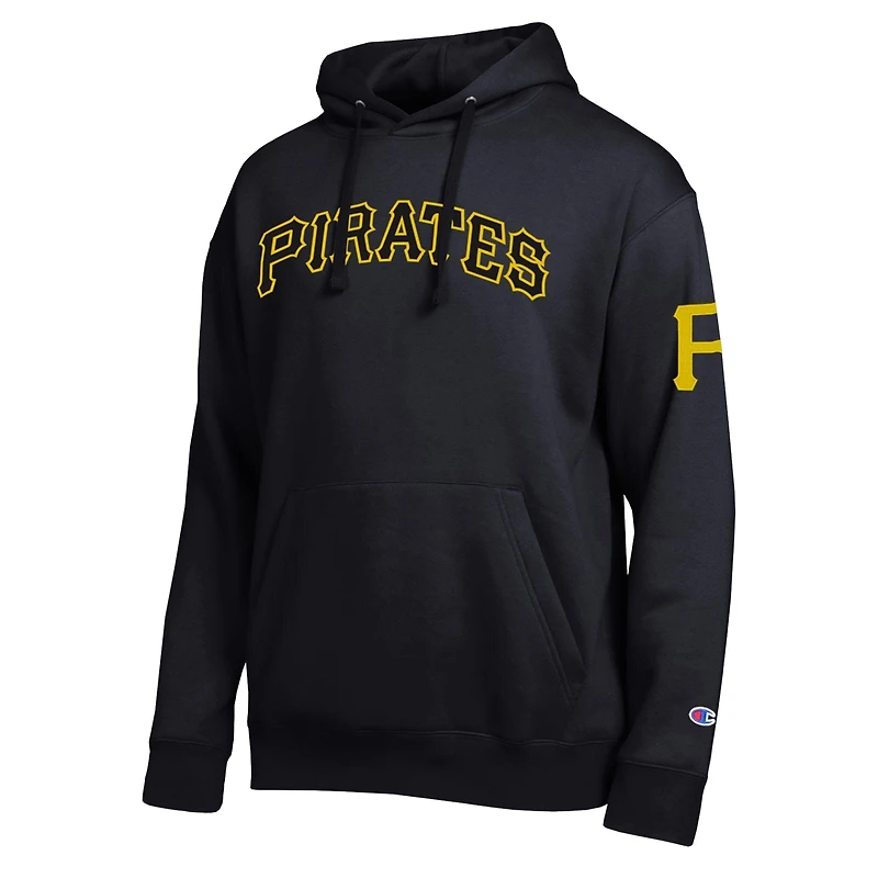 Sweat à capuche Champion noir Pittsburgh Pirates All Star pour homme