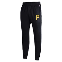 Men's Champion  Black Pittsburgh Pirates Powerblend Joggers