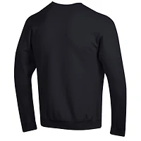 Men's Champion Black Pittsburgh Pirates Powerblend Wordmark Sweatshirt