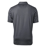 Polo noir à imprimé bannière Pike des Pirates de Pittsburgh pour homme Cutter & Buck