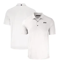 Polo recyclé extensible écologique Forge pour homme Cutter & Buck, blanc, City Connect, des Pirates de Pittsburgh, grandes tailles