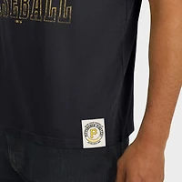 T-shirt à manches longues et rayures noires pour homme, collection Darius Rucker par Fanatics, des Pirates de Pittsburgh