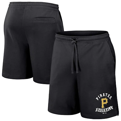 Men's Darius Rucker Collection by Fanatics Black Pittsburgh Pirates Team Color Shorts