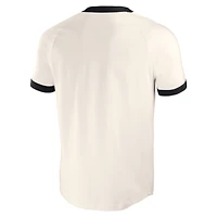 T-shirt Henley Raglan blanc pour homme de la collection Darius Rucker Fanatics, Pirates Pittsburgh