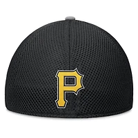 Men's Fanatics Black/Gray Pittsburgh Pirates Pennant Flex Hat