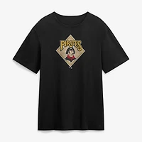 Men's Fanatics Black Pittsburgh Pirates Alternate Logo Legacy T-Shirt
