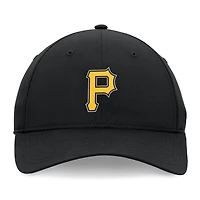 Casquette réglable non structurée Ripstop Fanatics pour hommes, noire, Pittsburgh Pirates Front Office