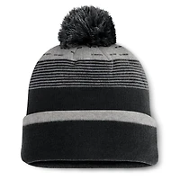 Bonnet en tricot à revers avec pompon et dégradé fondamental des Pirates de Pittsburgh Fanatics pour hommes