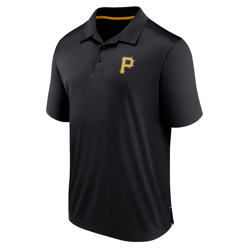 Polo noir mains vers le bas des Pirates de Pittsburgh Fanatics pour hommes