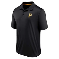 Polo noir mains vers le bas des Pirates de Pittsburgh Fanatics pour hommes