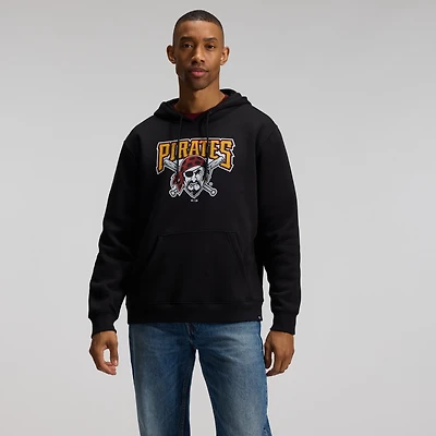 Men's Fanatics Black Pittsburgh Pirates Heritage Hoodie