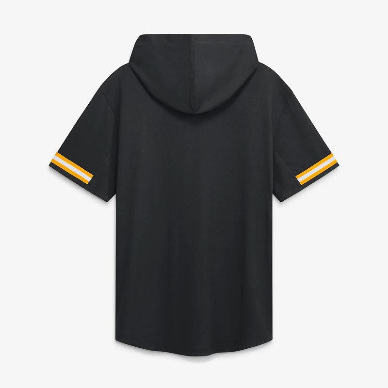 T-shirt à capuche Fanatics noir Pittsburgh Pirates Optimal Play pour homme