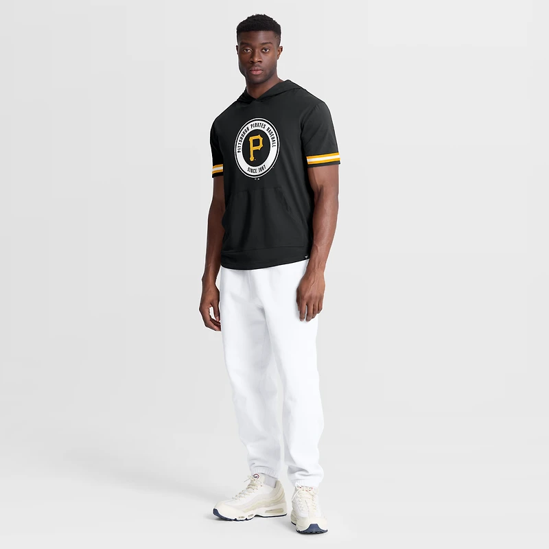 Men's Fanatics Black Pittsburgh Pirates Optimal Play Hooded T-Shirt