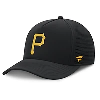 Men's Fanatics Black Pittsburgh Pirates Perforated Adjustable Hat