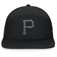 Casquette Snapback Platoon Fanatics noire pour homme des Pirates de Pittsburgh