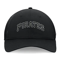 Casquette flexible noire en maille Spacer des Pirates de Pittsburgh Fanatics pour hommes