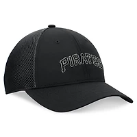 Men's Fanatics Black Pittsburgh Pirates Spacer Mesh Flex Hat