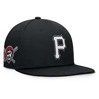 Men's Fanatics Black Pittsburgh Pirates Walk-Off Bullpen Snapback Hat