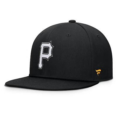 Men's Fanatics Black Pittsburgh Pirates Walk-Off Bullpen Snapback Hat