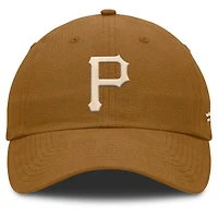 Men's Fanatics Brown Pittsburgh Pirates Act Natural Chopper Adjustable Hat
