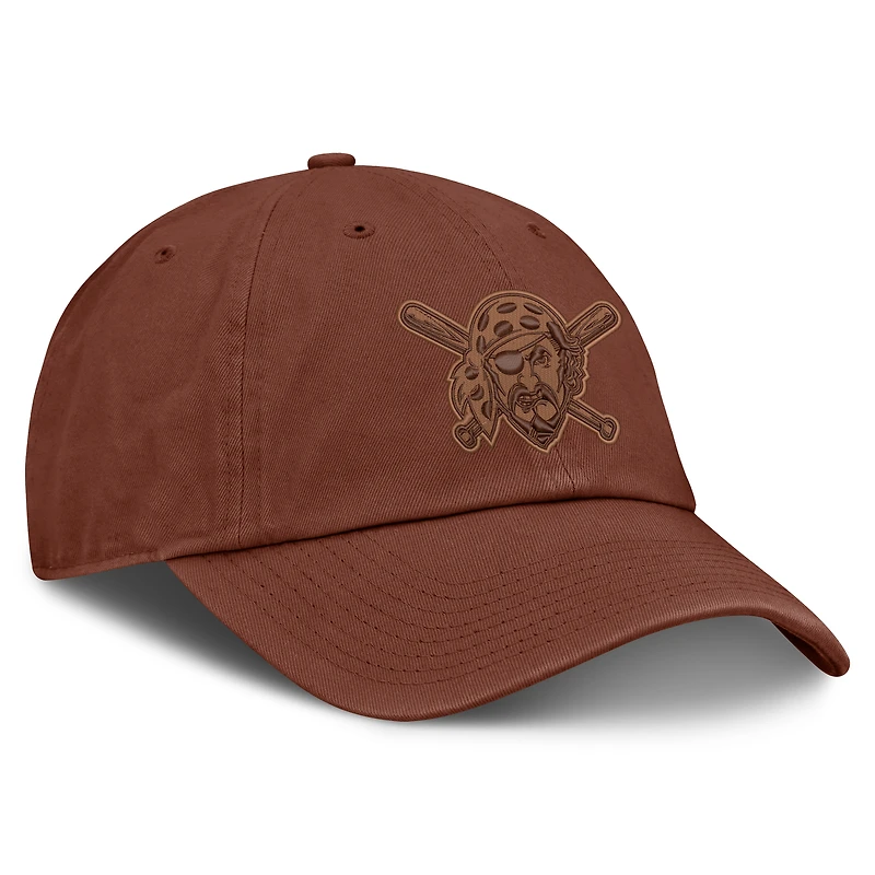 Men's Fanatics Brown Pittsburgh Pirates Tinge Adjustable Hat