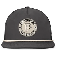 Casquette ajustable Fanatics pour homme, couleur anthracite, Pittsburgh Pirates